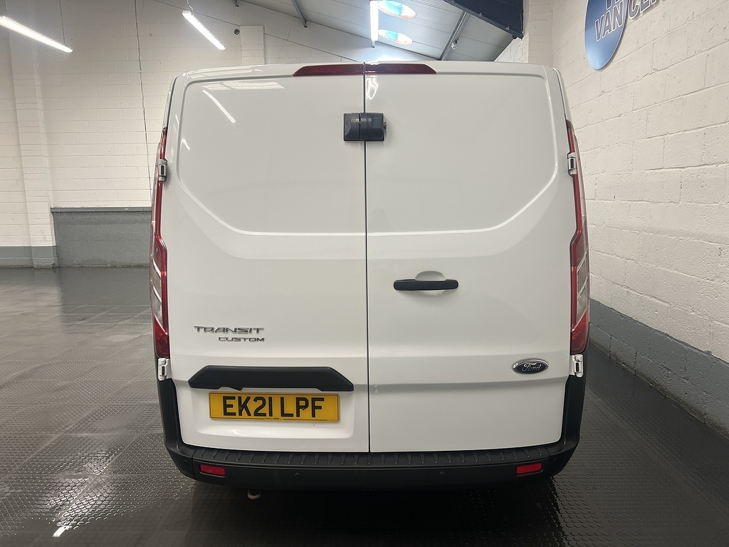 Ford Transit Custom 2.0 300 Ecoblue Leader Panel Van EK21LPF White #4