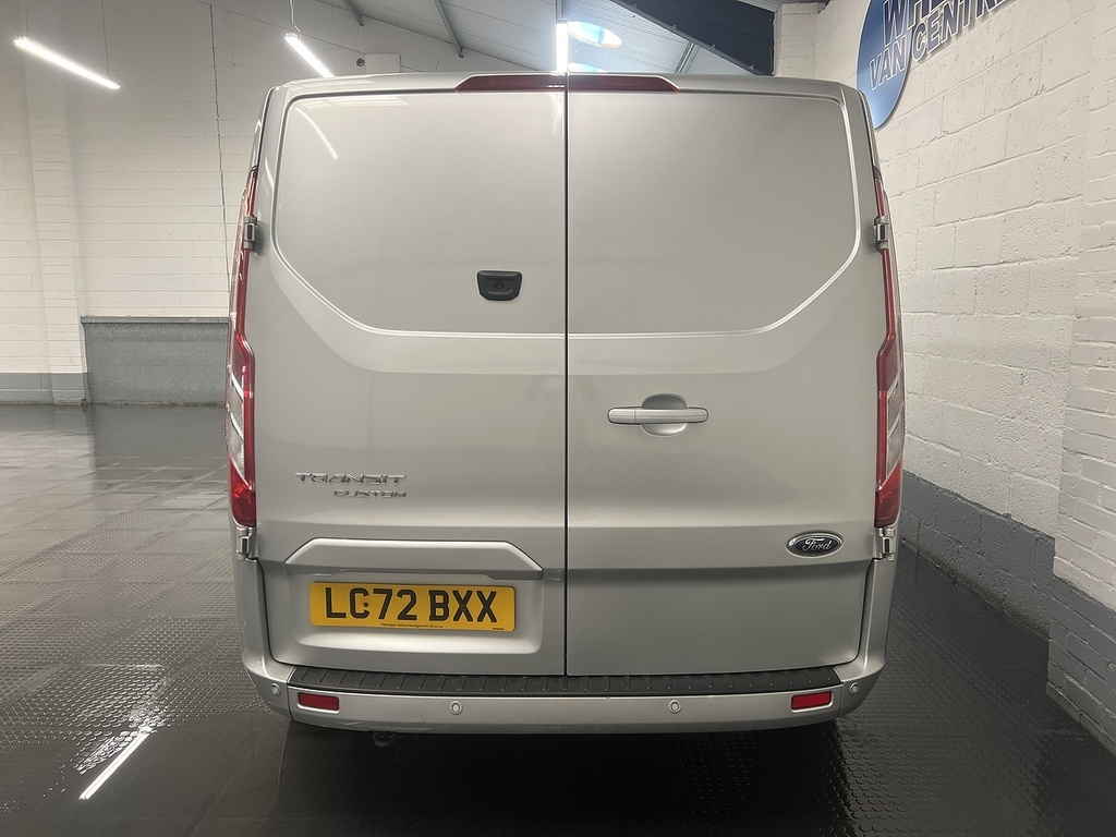 Ford Transit Custom 2.0 320 Ecoblue Limited Crew Van Double Cab Di LC72BXX Silver #4
