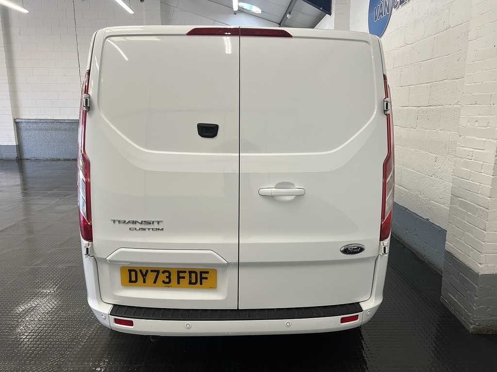 Ford Transit Custom 2.0 320 Ecoblue Limited Crew Van Double Cab Di DY73FDF White #4