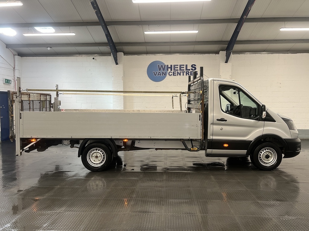 Ford Transit Custom 350 Ecoblue Leader 2.0 L4dropside Dies WN22AGZ Silver #5