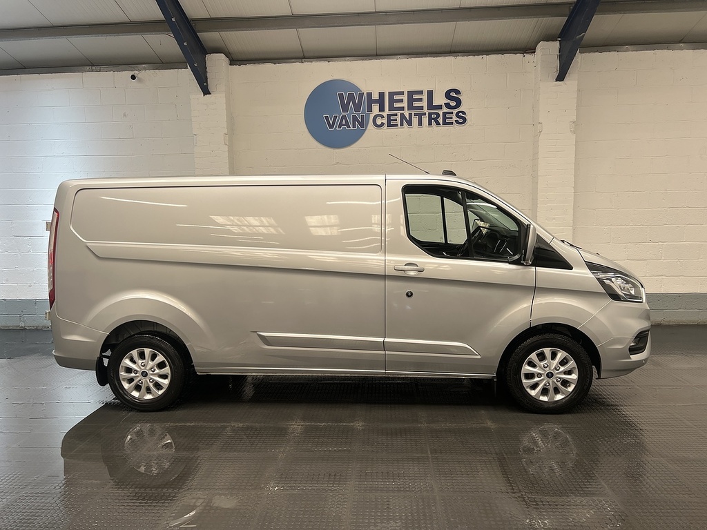 Ford Transit Custom 2.0 300 Ecoblue Limited Panel Van Manua LD23RVF Silver #6