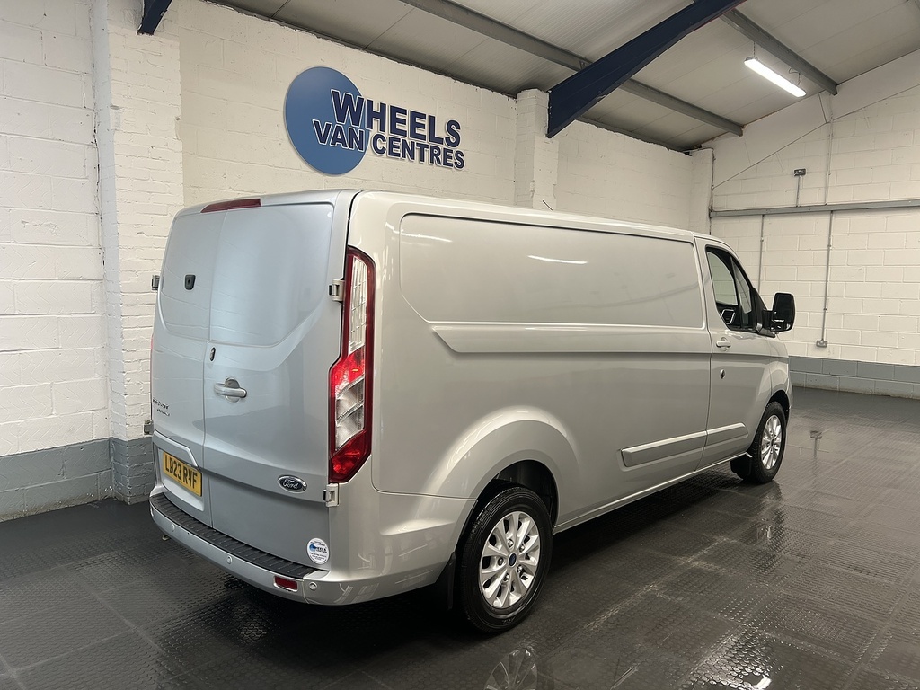 Ford Transit Custom 2.0 300 Ecoblue Limited Panel Van Manua LD23RVF Silver #5