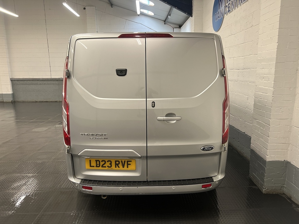 Ford Transit Custom 2.0 300 Ecoblue Limited Panel Van Manua LD23RVF Silver #4