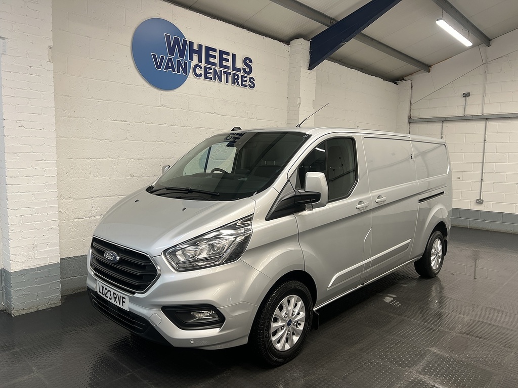 Ford Transit Custom 2.0 300 Ecoblue Limited Panel Van Manua LD23RVF Silver