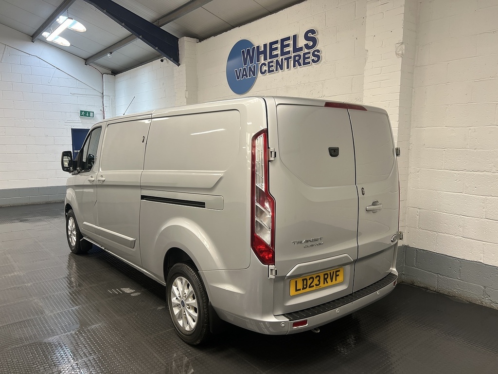 Ford Transit Custom 2.0 300 Ecoblue Limited Panel Van Manua LD23RVF Silver #3