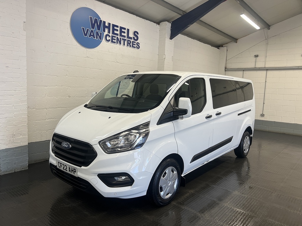 Ford Transit Custom 2.0 320 Ecoblue Trend Kombi Double Cab White
