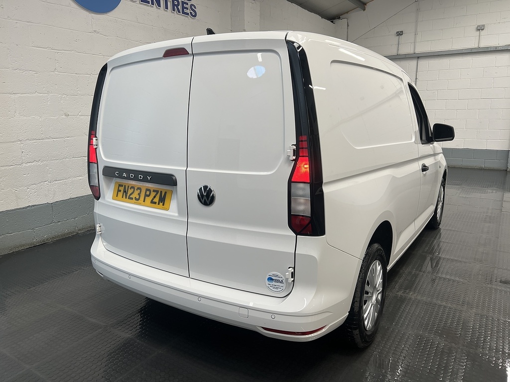 Volkswagen Caddy 2.0 Tdi C20 Commerce Plus Panel Van Man FN23PZM White #5