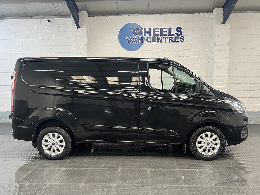 Ford Transit Custom 2.0 280 Ecoblue Limited Panel Van Manua HK21BVG Black #6