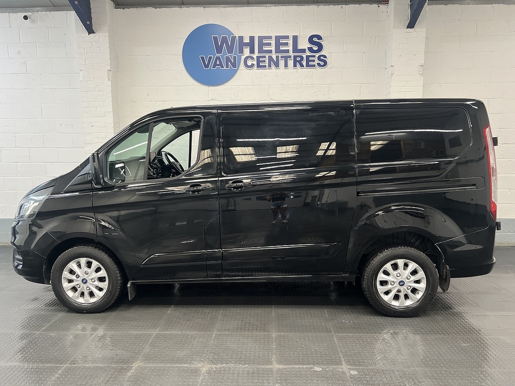 Ford Transit Custom 2.0 280 Ecoblue Limited Panel Van Manua HK21BVG Black #2