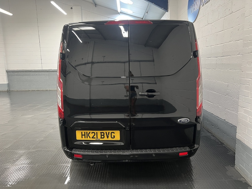 Ford Transit Custom 2.0 280 Ecoblue Limited Panel Van Manua HK21BVG Black #4