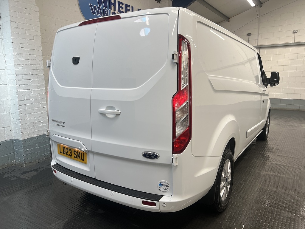 Ford Transit Custom 2.0 300 Ecoblue Limited Panel Van Manua LD23SKU White #5
