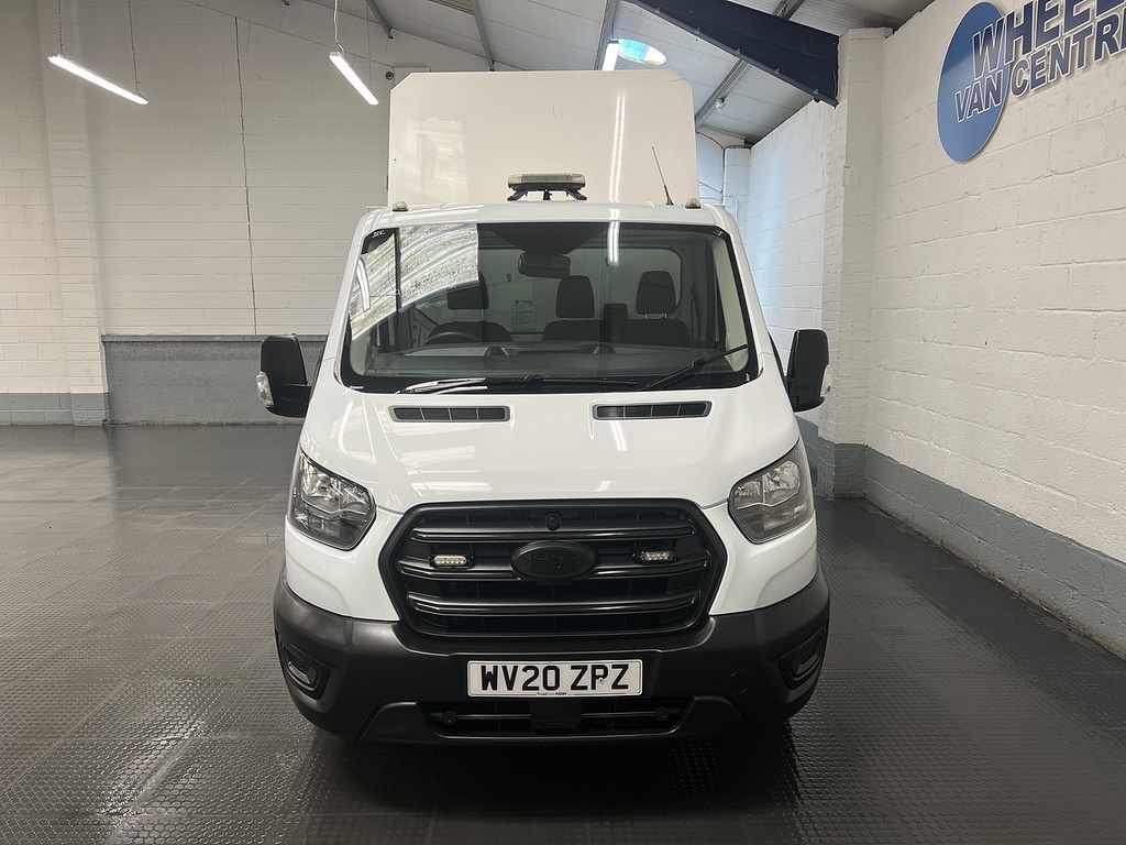 Ford Transit Custom 350 Ecoblue Leader 2.0 Refuge Tipper Di WV20ZPZ White #4