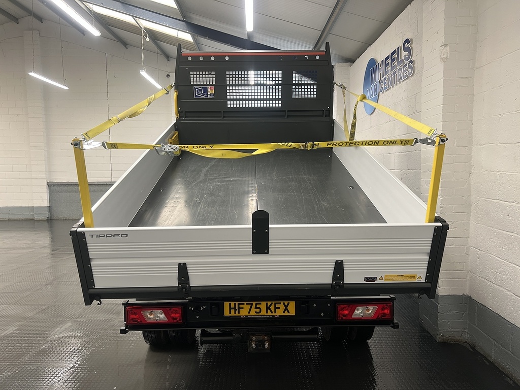 Ford Transit Custom 2.0 350 Ecoblue Leader Tipper Rw HF75KFX White #5
