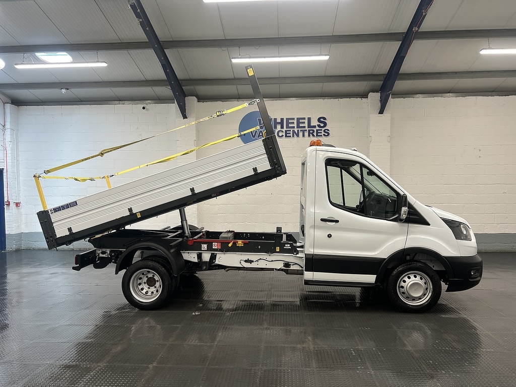 Ford Transit Custom 2.0 350 Ecoblue Leader Tipper Rw HF75KFX White #3