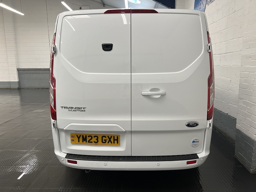 Ford Transit Custom 2.0 300 Ecoblue Limited Panel Van Manua YM23GXH White #4