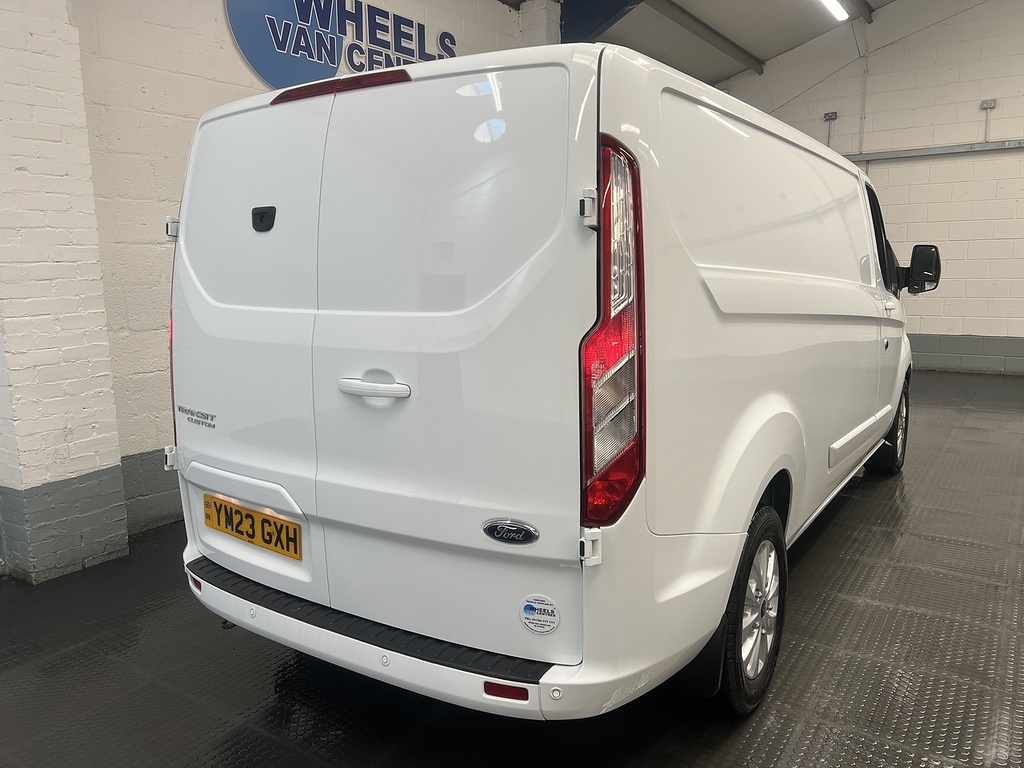 Ford Transit Custom 2.0 300 Ecoblue Limited Panel Van Manua YM23GXH White #5