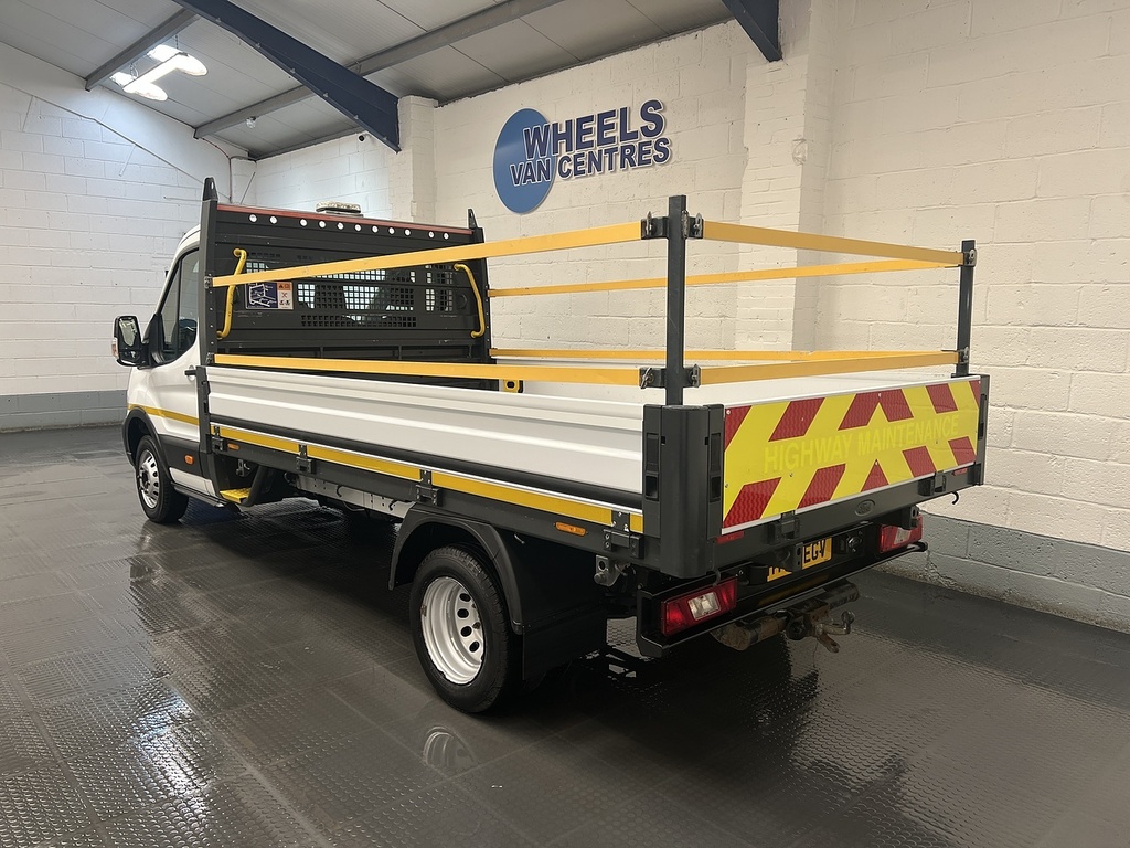 Ford Transit Custom 2.0 350 Ecoblue Leader L3dropside Manu HT22EGV White #3