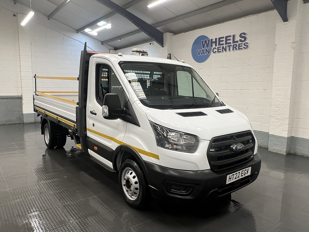 Ford Transit Custom 2.0 350 Ecoblue Leader L3dropside Manu HT22EGV White #5