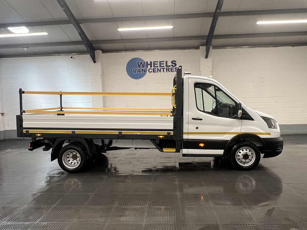 Ford Transit Custom 2.0 350 Ecoblue Leader L3dropside Manu HT22EGV White #6