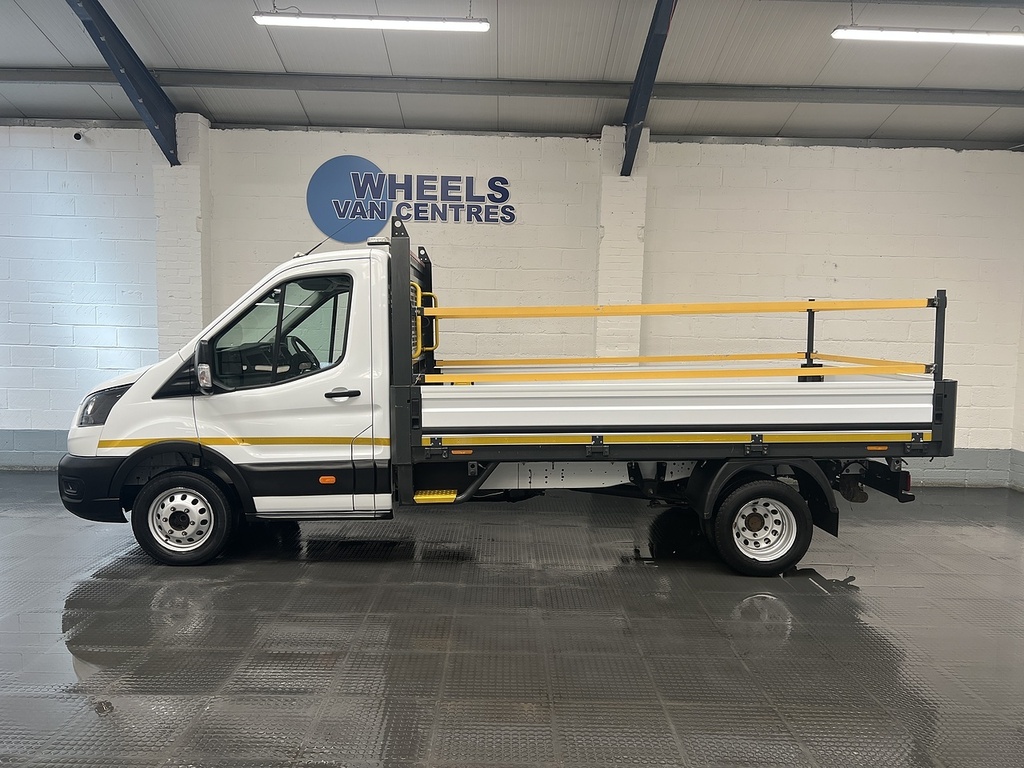 Ford Transit Custom 2.0 350 Ecoblue Leader L3dropside Manu HT22EGV White #2
