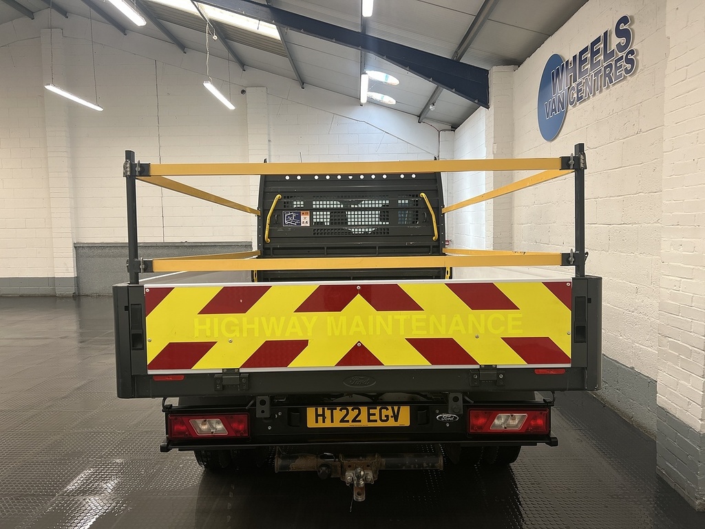 Ford Transit Custom 2.0 350 Ecoblue Leader L3dropside Manu HT22EGV White #4
