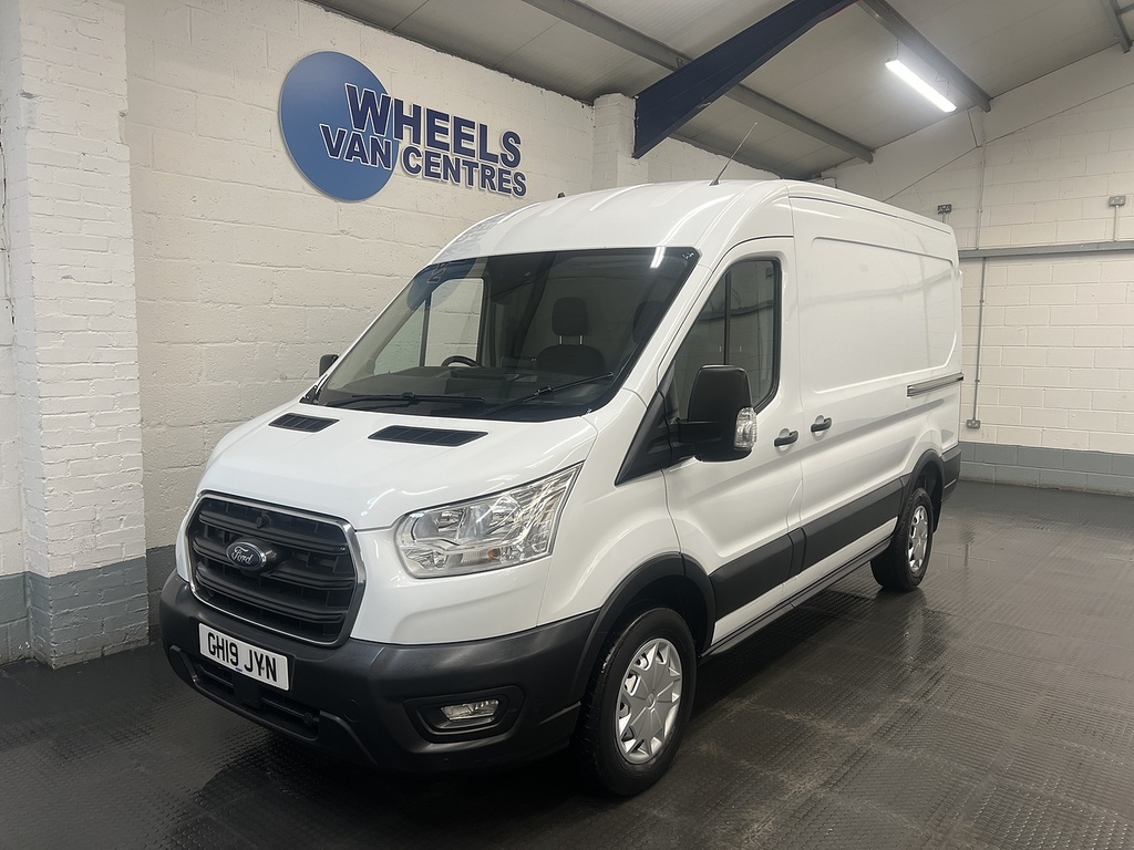 Ford Transit Custom 2.0 350 Ecoblue Trend Panel Van White