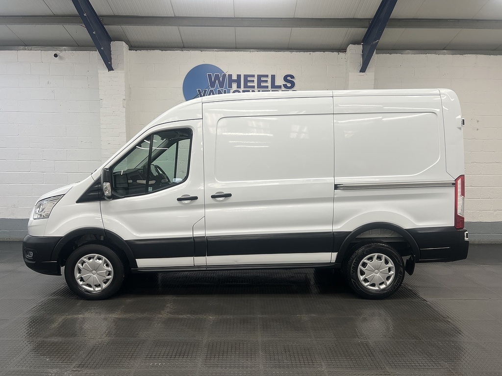 Ford Transit Custom 2.0 350 Ecoblue Trend Panel Van White #2