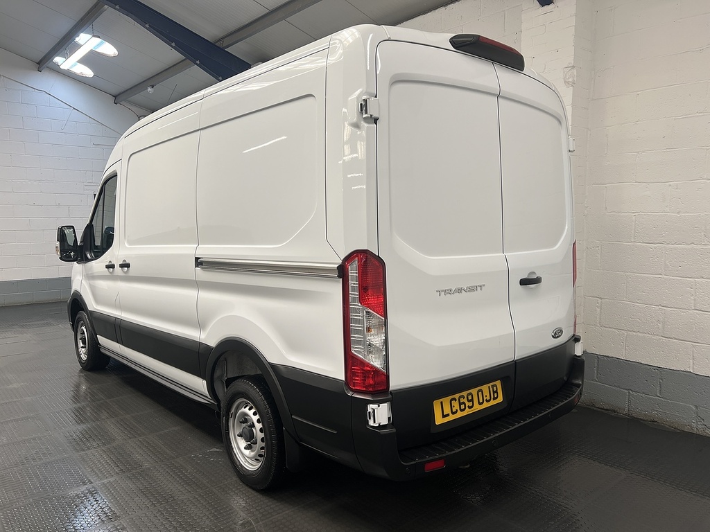 Ford Transit Custom 290 Ecoblue Leader L2h2 2.0 Panel Van D LC69OJB White #3