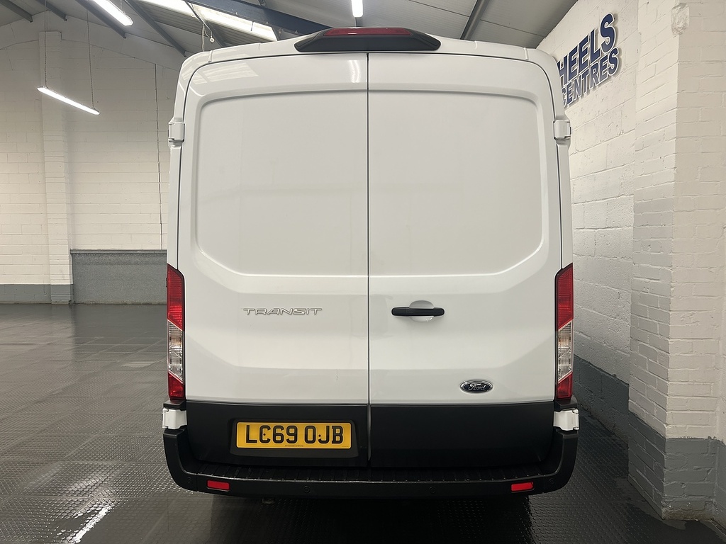 Ford Transit Custom 290 Ecoblue Leader L2h2 2.0 Panel Van D LC69OJB White #4