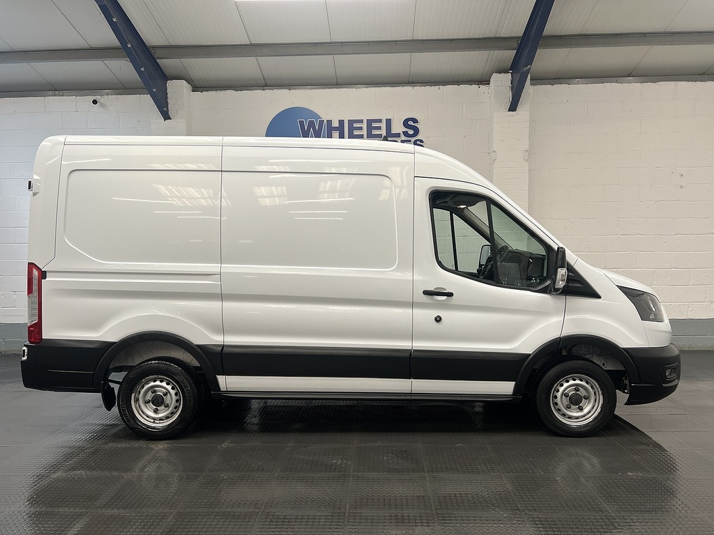 Ford Transit Custom 290 Ecoblue Leader L2h2 2.0 Panel Van D LC69OJB White #6