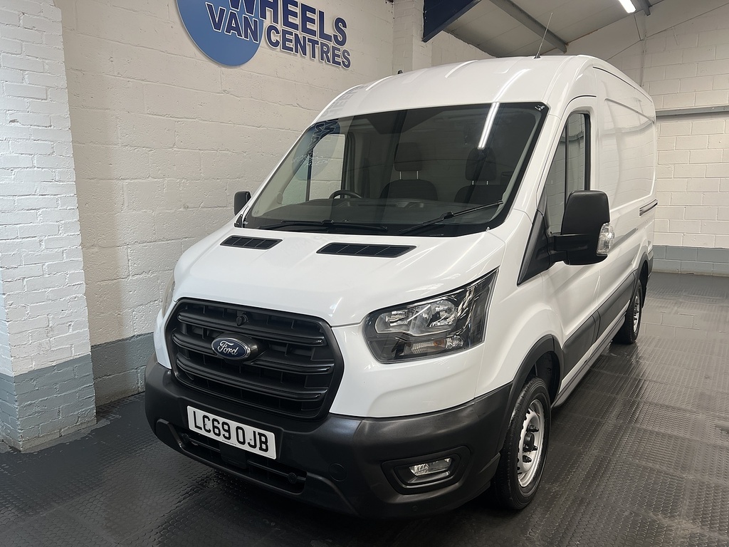 Ford Transit Custom 290 Ecoblue Leader L2h2 2.0 Panel Van D LC69OJB White