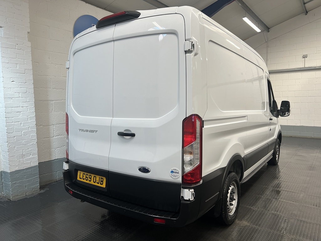 Ford Transit Custom 290 Ecoblue Leader L2h2 2.0 Panel Van D LC69OJB White #5