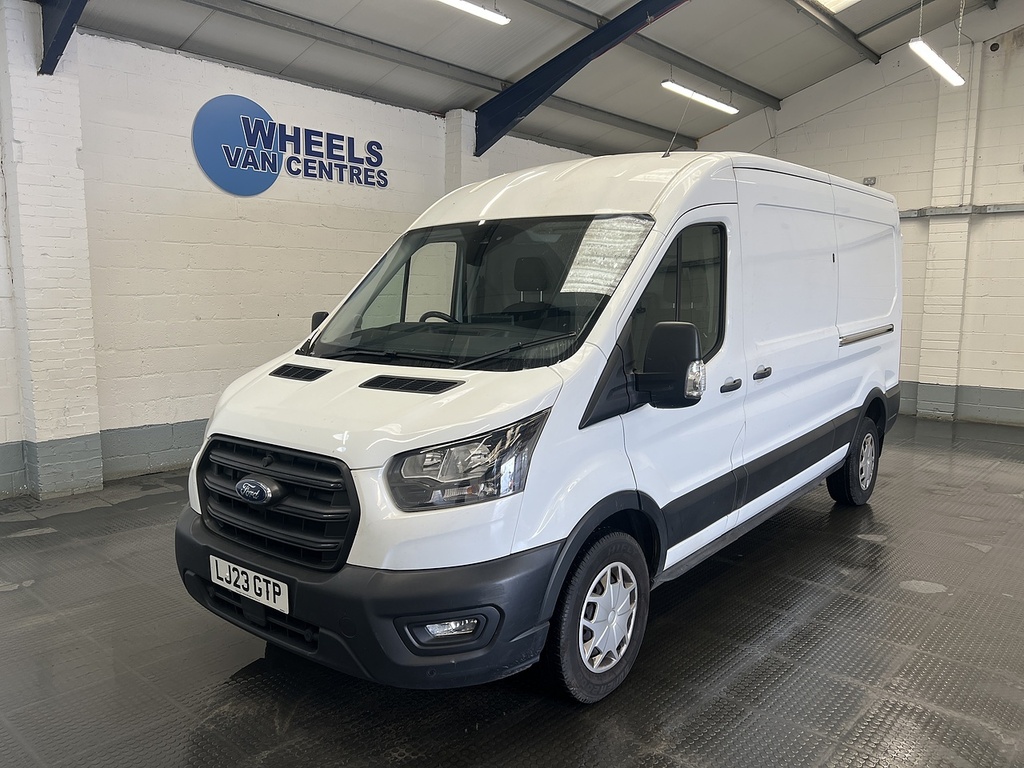 Ford Transit Custom Ford 2.0 350 Ecoblue Trend Panel Van Ma White