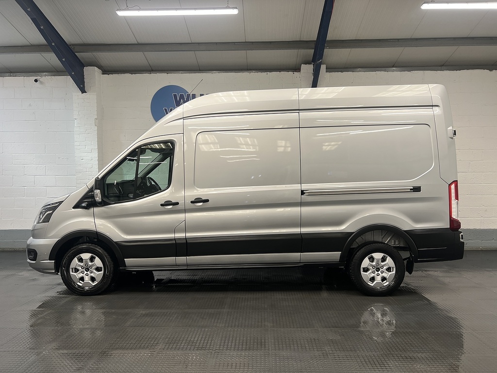 Ford Transit Custom 2.0 350 Ecoblue Limited Panel Van Manua FV25MXY Silver #2