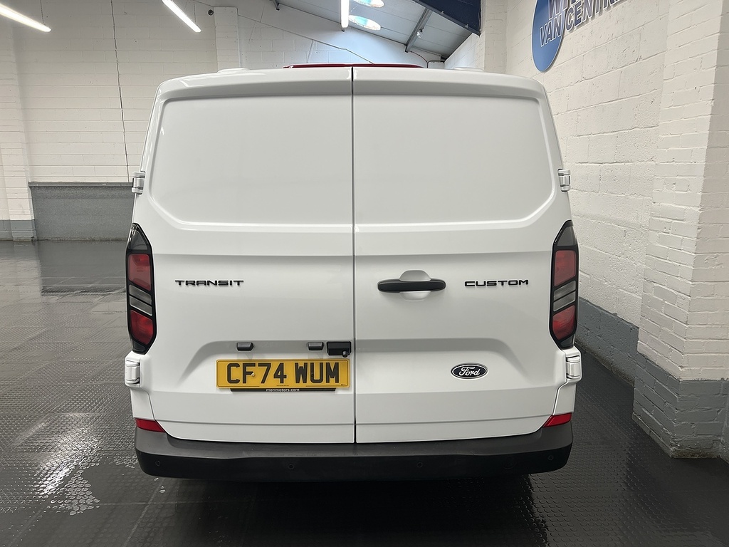 Ford Transit Custom 2.0 320 Ecoblue Trend Crew Van Double Cab Dies CF74WUM White #4