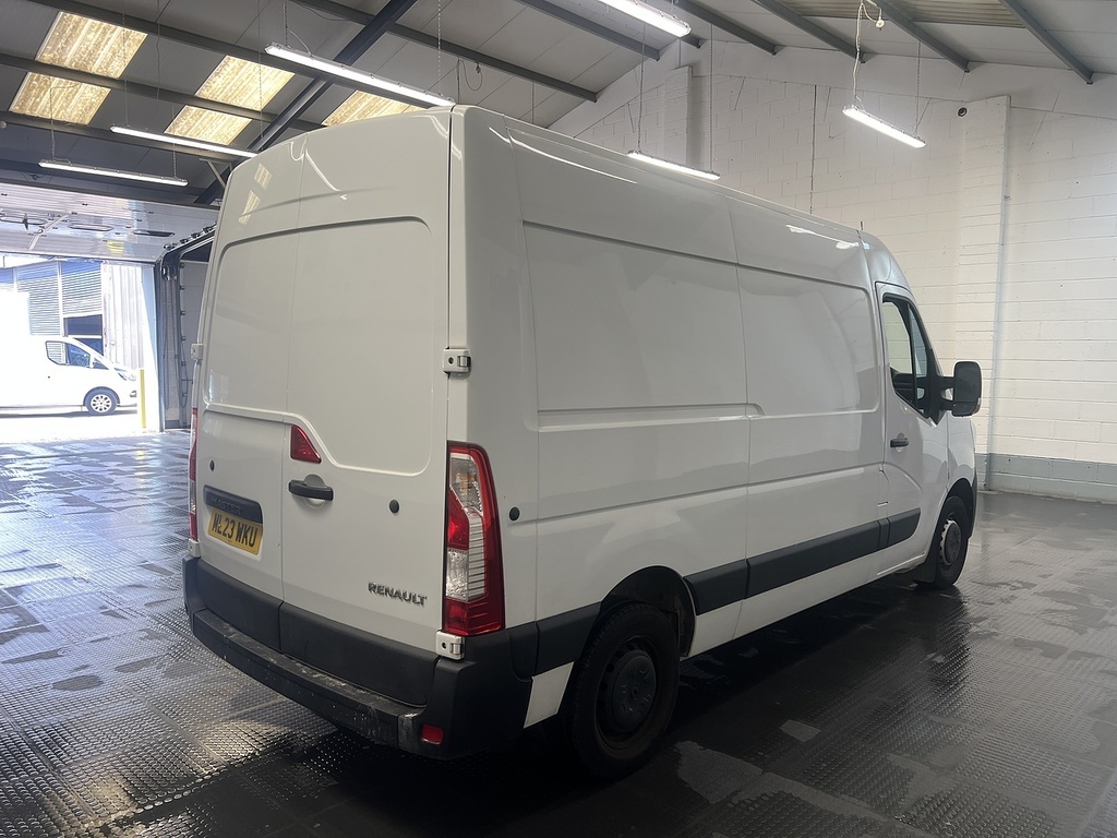 Renault Master 2.3 Dci 35 Business Panel Van Fw White #4