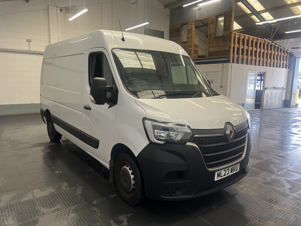 Renault Master 2.3 Dci 35 Business Panel Van Fw White #3