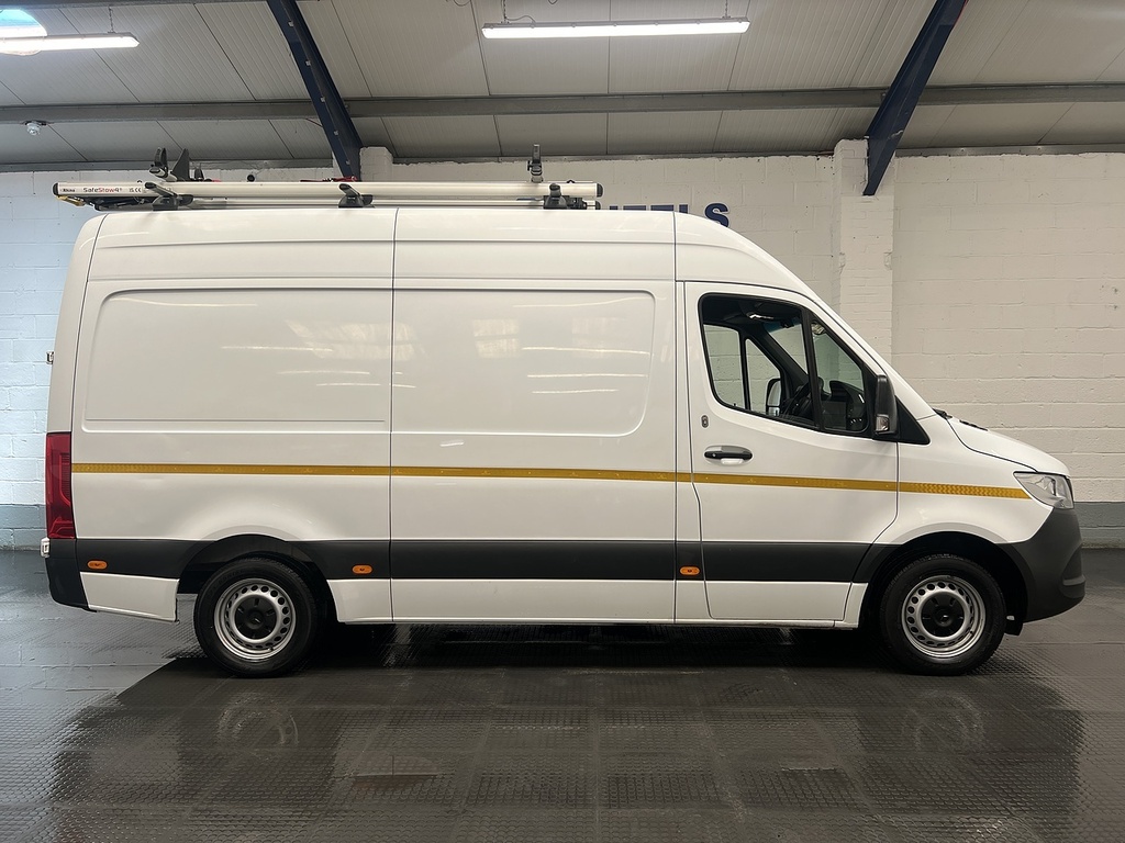 Mercedes-Benz Sprinter 2.0 315 Cdi Progressive Panel Van Manua EK22CLO White #6