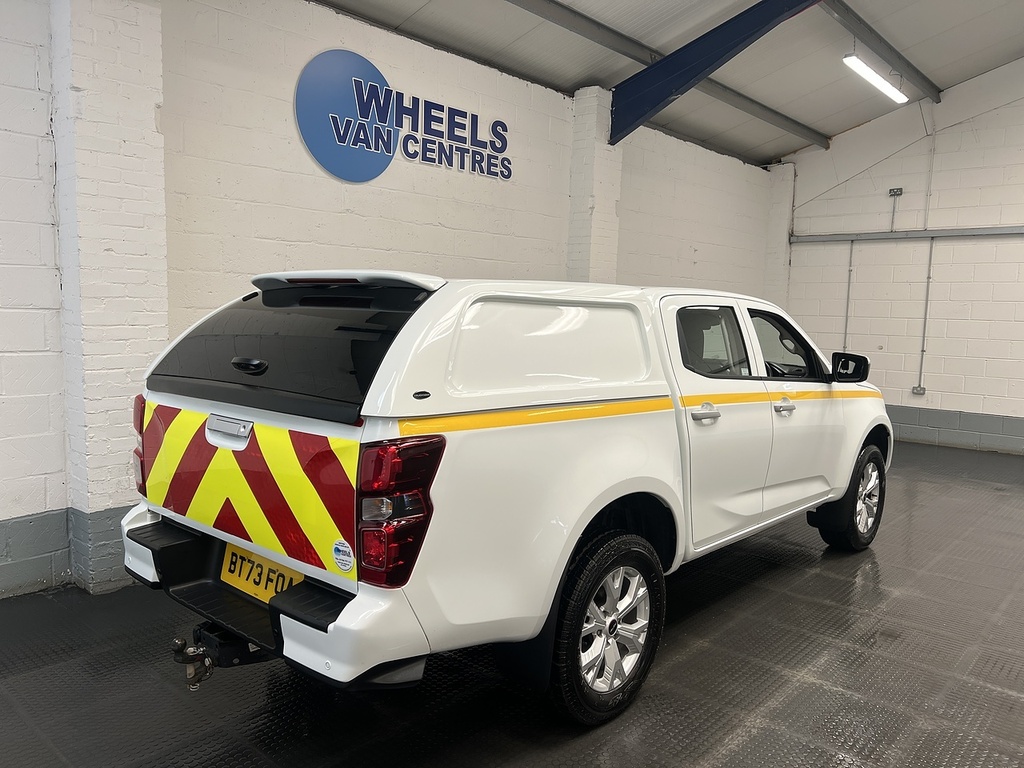 Isuzu D-Max 1.9 Td Dl20 Pickup Double Cab 4Wd BT73FOA White #5