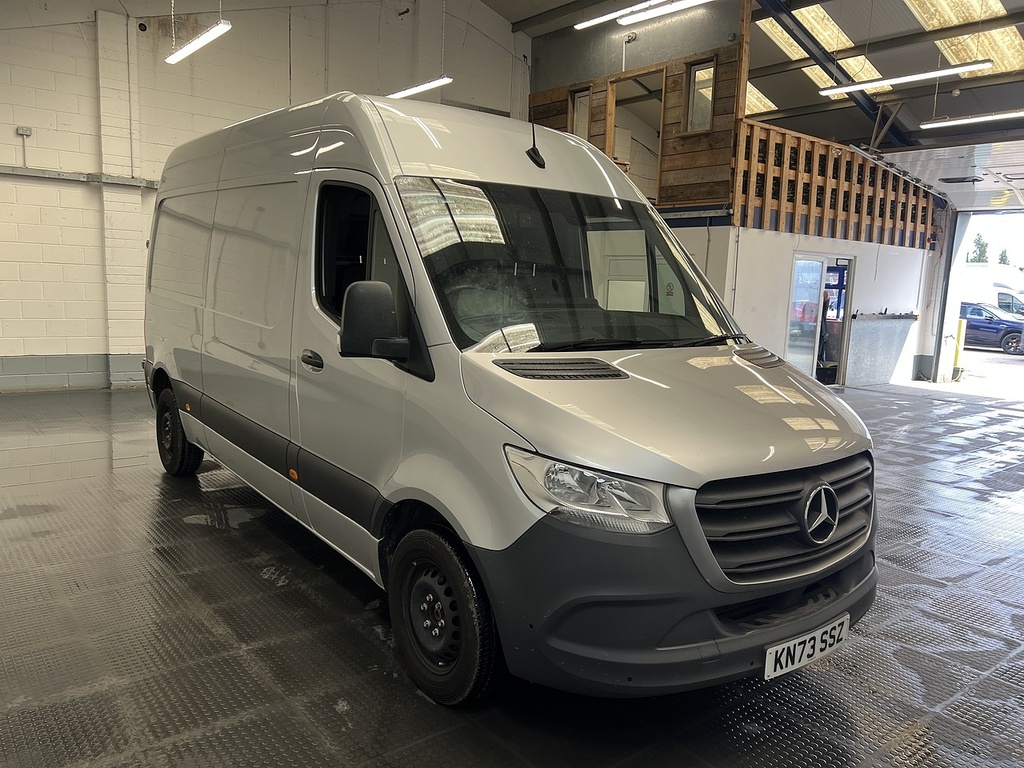 Mercedes-Benz Sprinter 2.0 315 Cdi Premium Panel Van G-tronic Silver #4