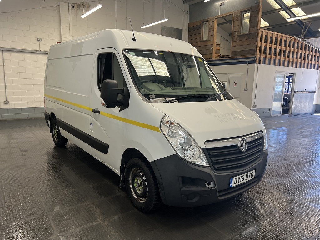 Vauxhall Movano 2.3 Cdti 3500 Panel Van Fwd L2 H White #4