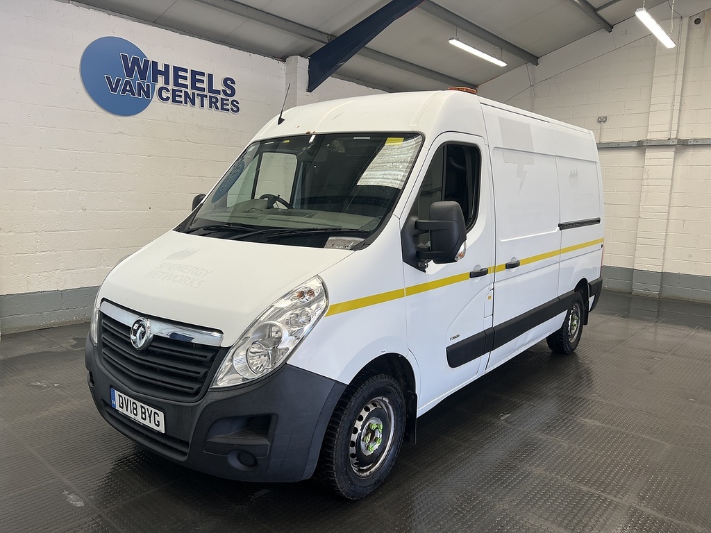 Vauxhall Movano 2.3 Cdti 3500 Panel Van Fwd L2 H White