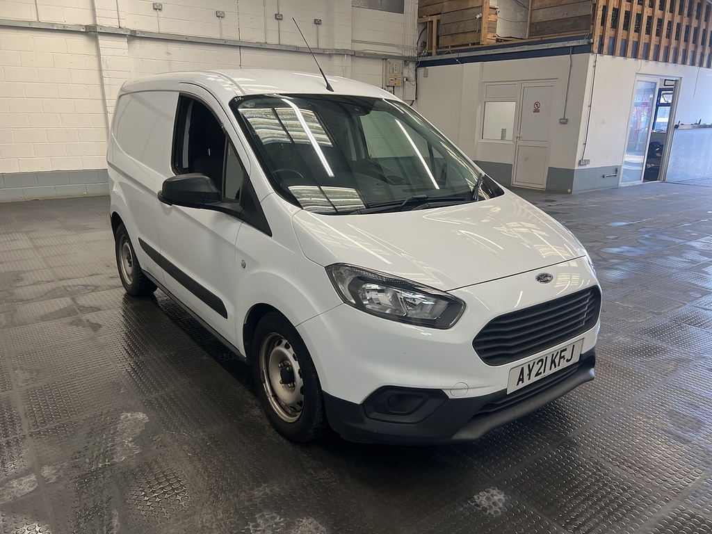 Ford Transit Courier 1.0 Ecoboost Leader Panel Van L1 White #4