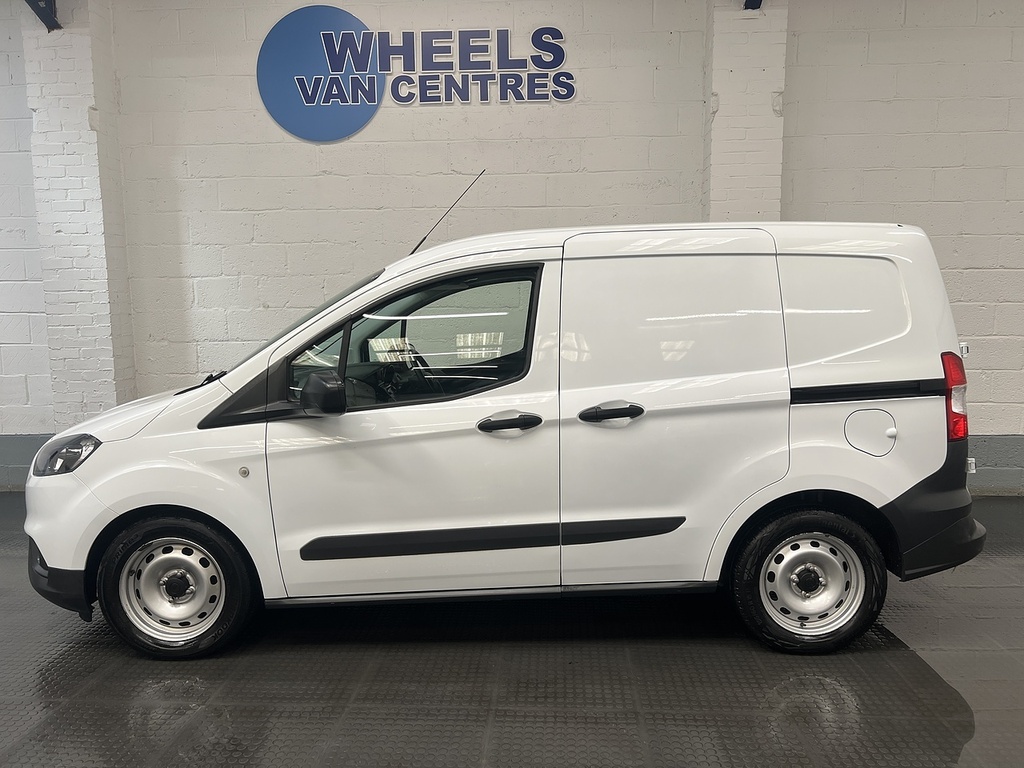 Ford Transit Courier 1.0 Ecoboost Leader Panel Van L1 AY21KFJ White #2