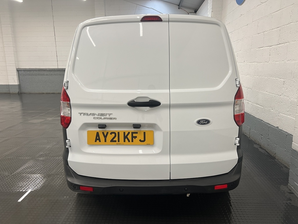 Ford Transit Courier 1.0 Ecoboost Leader Panel Van L1 AY21KFJ White #4