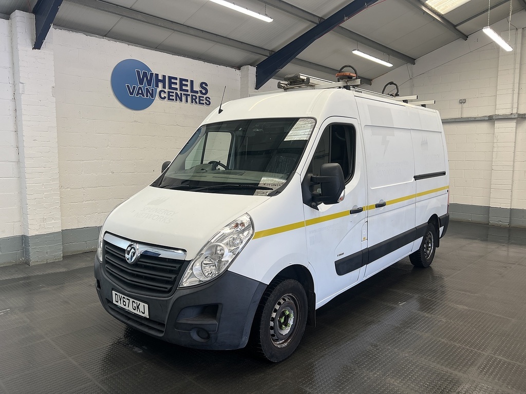 Vauxhall Movano 2.3 Cdti 3500 Panel Van Fwd L2 H White