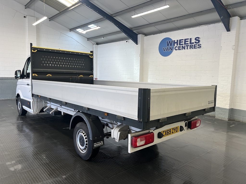 Volkswagen Crafter 2.0 Tdi Cr35 Startline Dropside White #2
