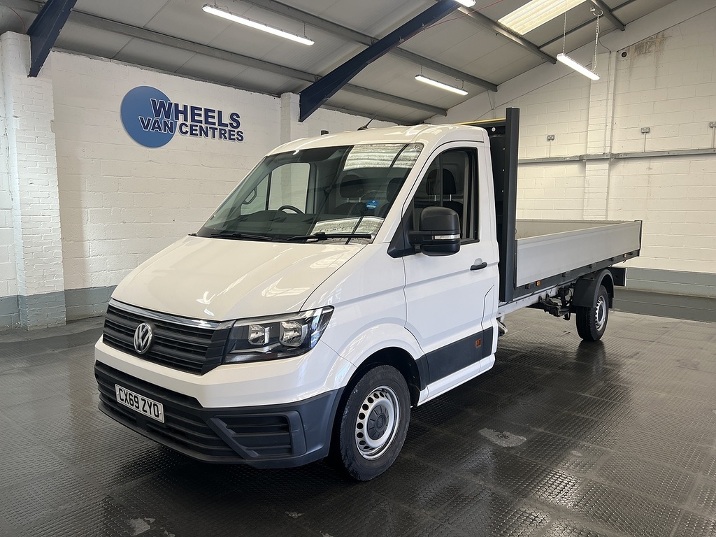 Volkswagen Crafter 2.0 Tdi Cr35 Startline Dropside White