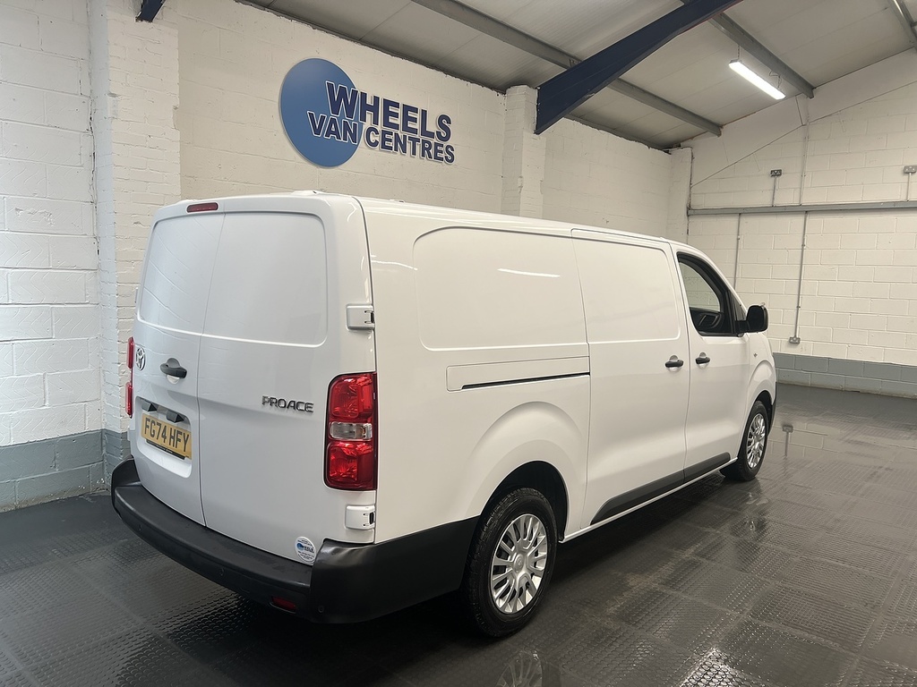 Toyota PROACE 2.0D Icon Long Panel Van 6Dr Lwb Eur White #5