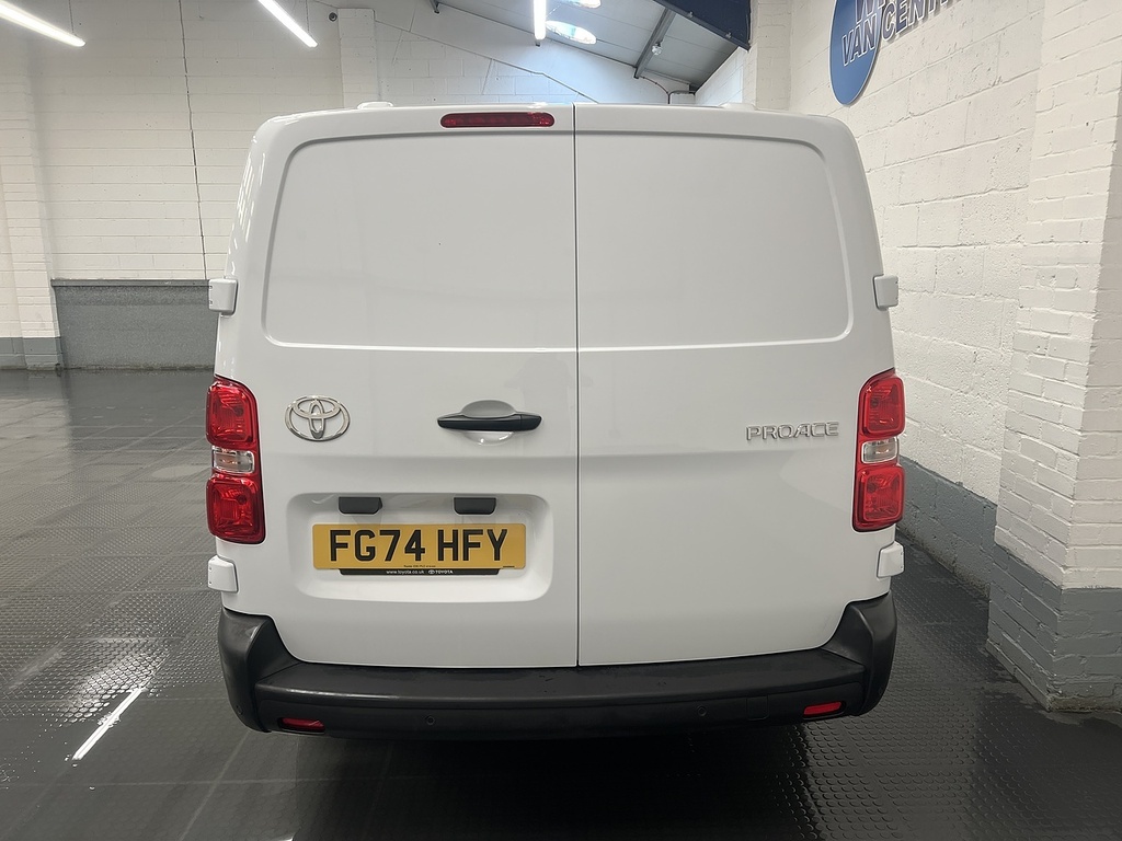 Toyota PROACE 2.0D Icon Long Panel Van 6Dr Lwb Eur White #4